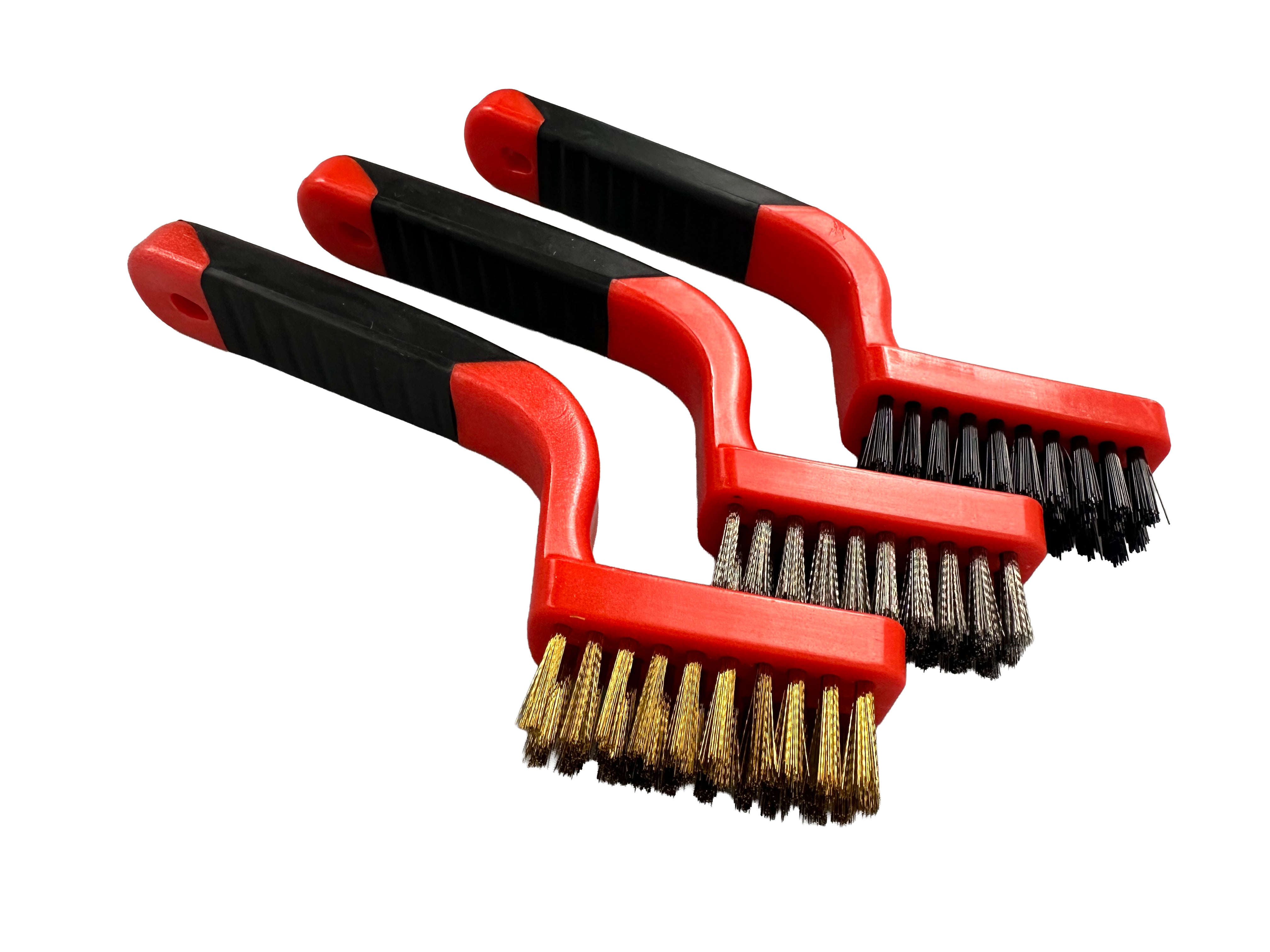 Set 3 perii de sarma pentru curatare si indepartarea ruginei lungime 170mm GEBO TOOLS