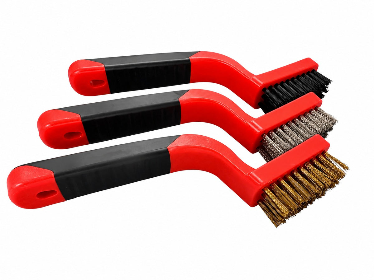 Set 3 perii de sarma pentru curatare si indepartarea ruginei lungime 170mm GEBO TOOLS