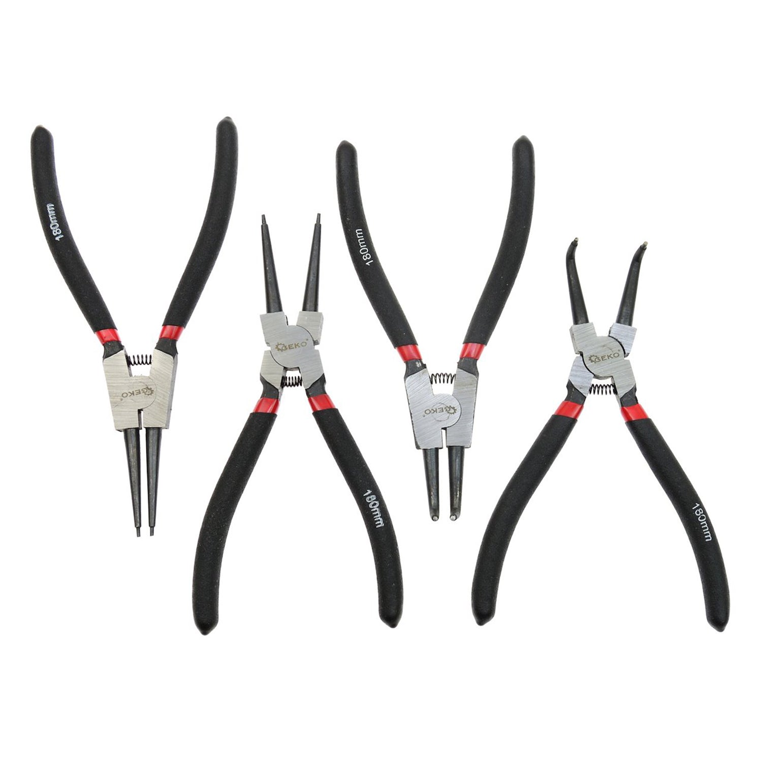Set 4 clesti sigurante SEEGER 180 mm, GEKO