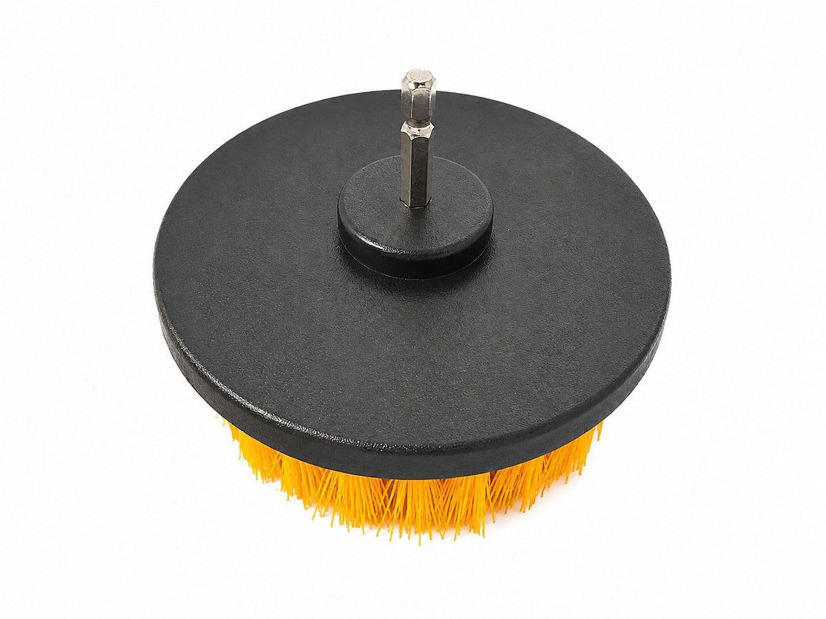 Set 4 perii de curatat cu adaptor pentru bormasina masina de gaurit GEBO TOOLS