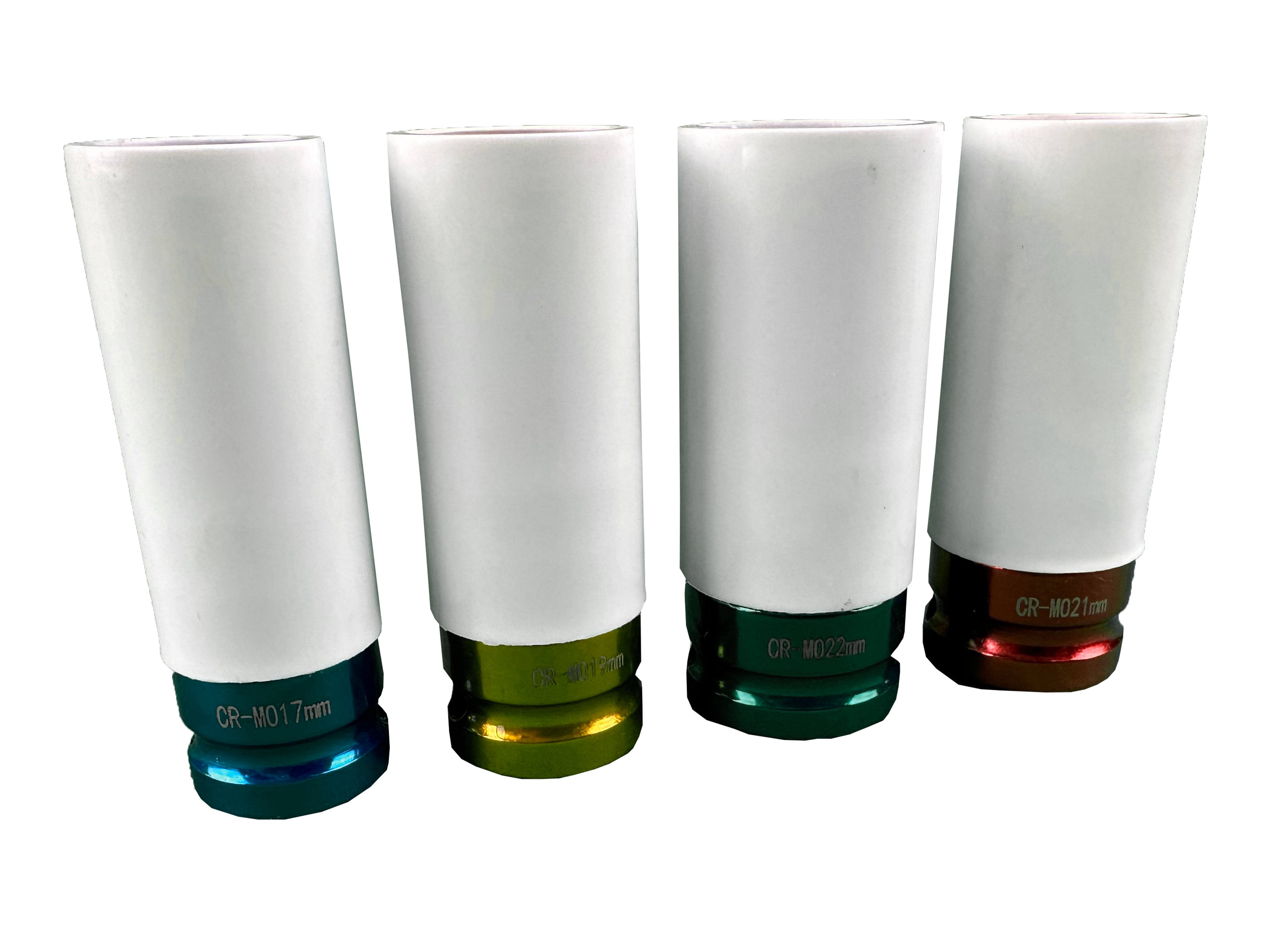 Set 4 tubulare cu protectie pentru jante aliaj 1/2 17-22mm GEBO TOOLS