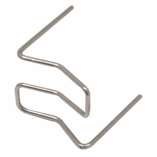 Set 50 capse concave colt exterior (90°) 0,8 mm, latime 11 mm, pentru aparate de sudura plastic