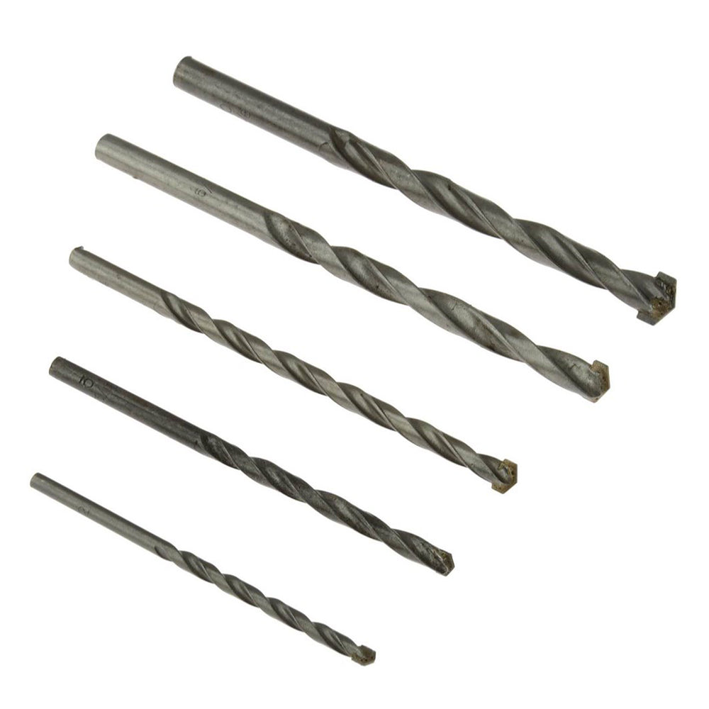 Set 5 burghie pentru beton si zidarie 4-10mm - GEKO