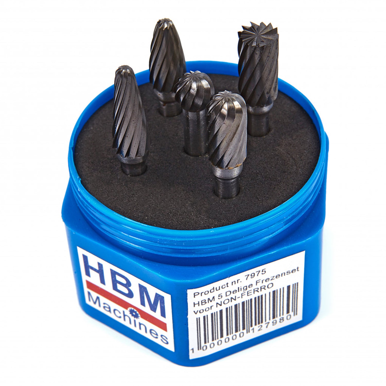 Set 5 freze din carbura solida HBM
