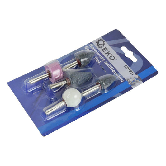 Set 5 pietre pentru slefuit 6mm, GEKO