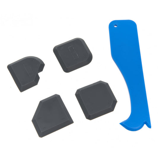 Set 5 spatule pentru aplicare silicon la rosturi