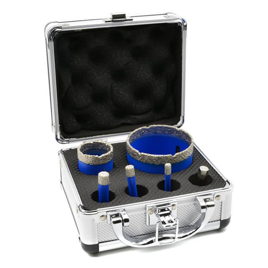 Set 6 carote diamantate pentru gresie si ceramica 6-68mm - GEKO