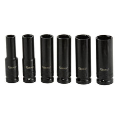 Set 6 chei tubulare lungi de impact 1/2 10-21mm