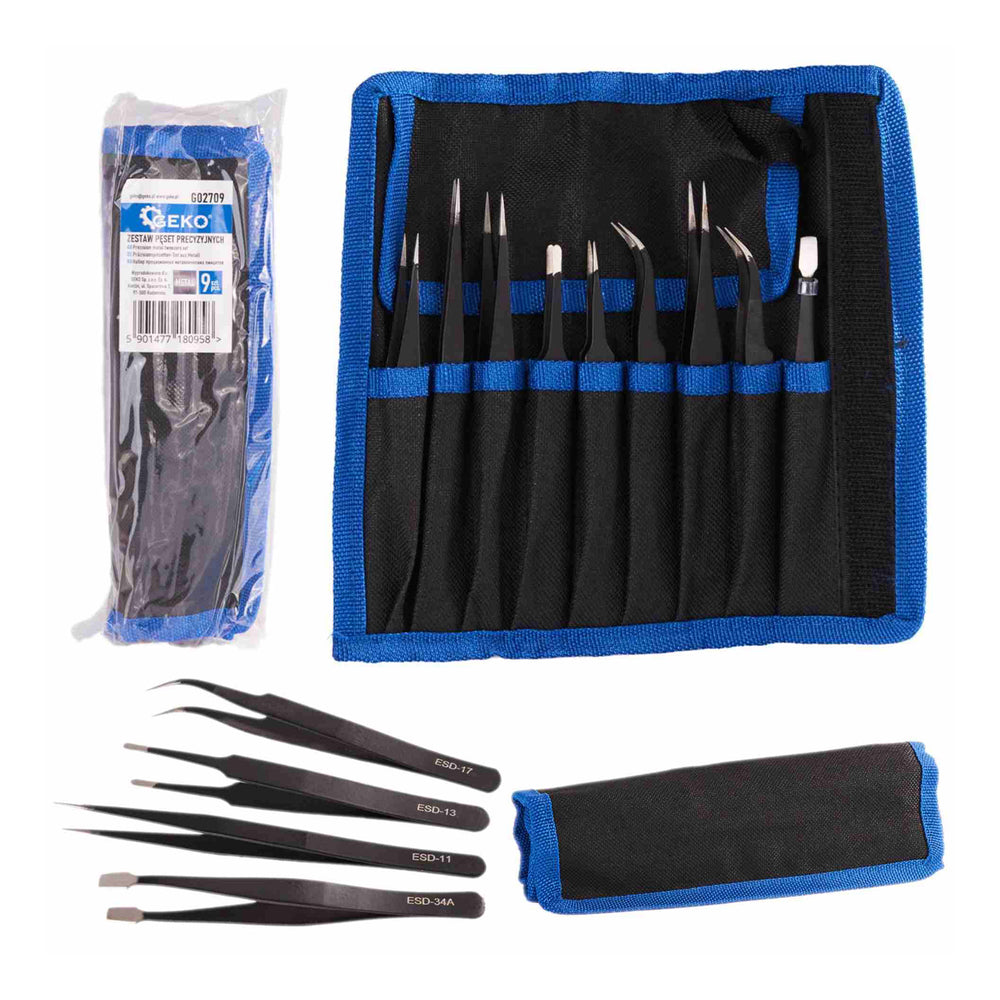 Set 9 pensete metalice de precizie