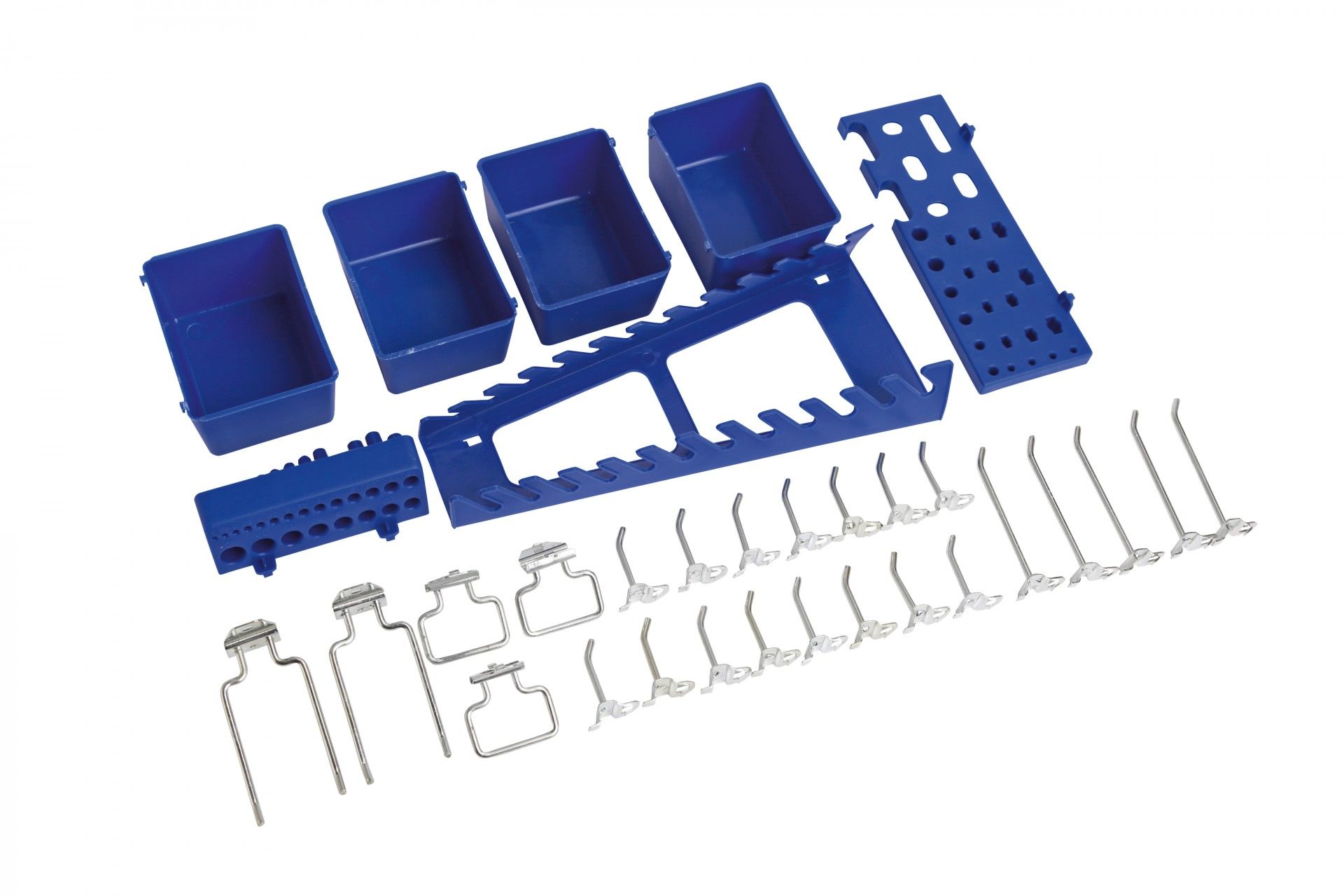Set accesorii 32 piese pentru panou suport organizator scule KROFTOOLS