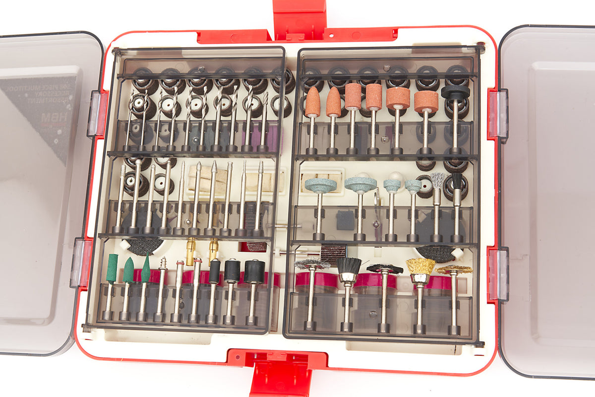Set accesorii pentru slefuitor polizor biax 508 piese HBM