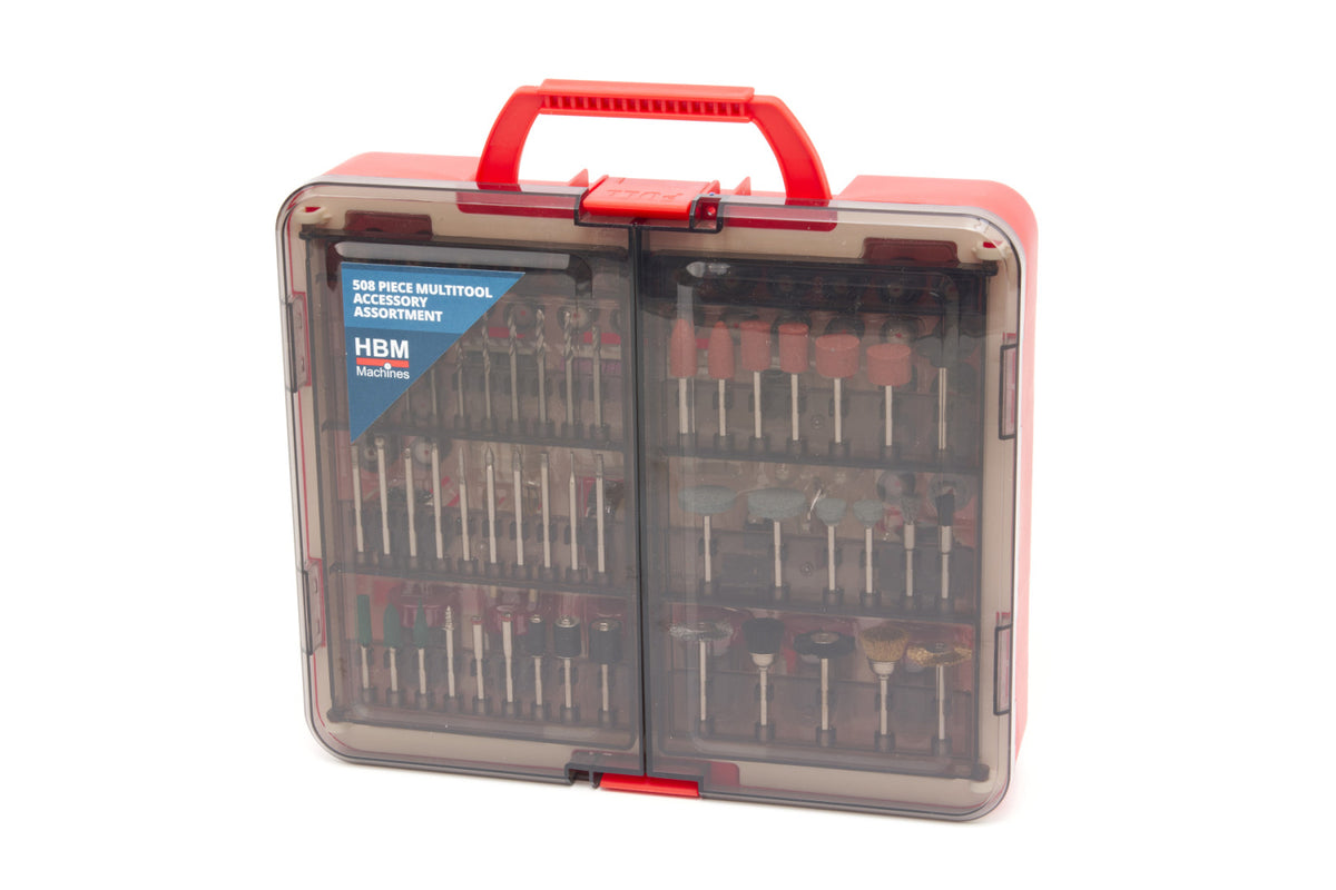 Set accesorii pentru slefuitor polizor biax 508 piese HBM
