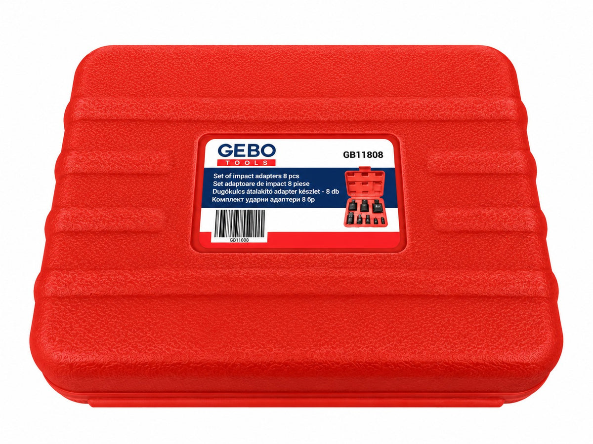 Set adaptoare de impact 8 piese GEBO TOOLS