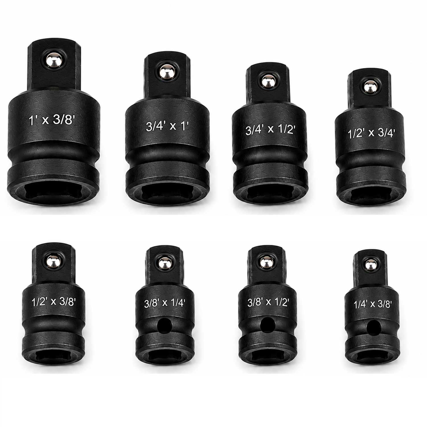 Set adaptoare de impact 8 piese GEBO TOOLS