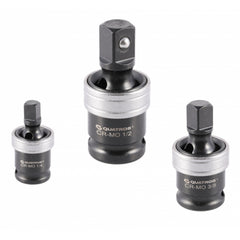 Set adaptoare impact cu articulatie cardanica 1/4'', 3/8'' 1/2''
