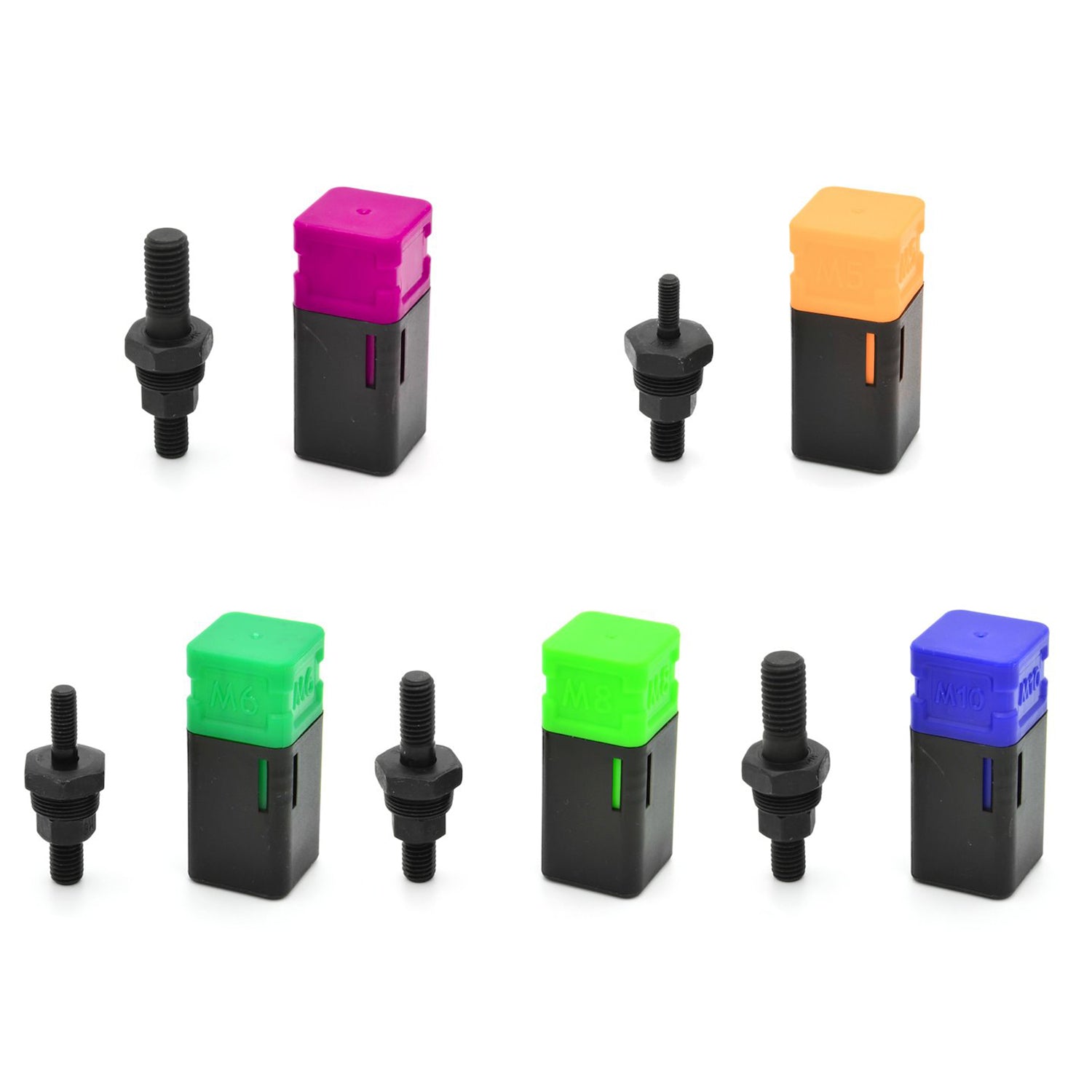 Set adaptori pentru nituit piulite 5 piese m5-M12 GEKO