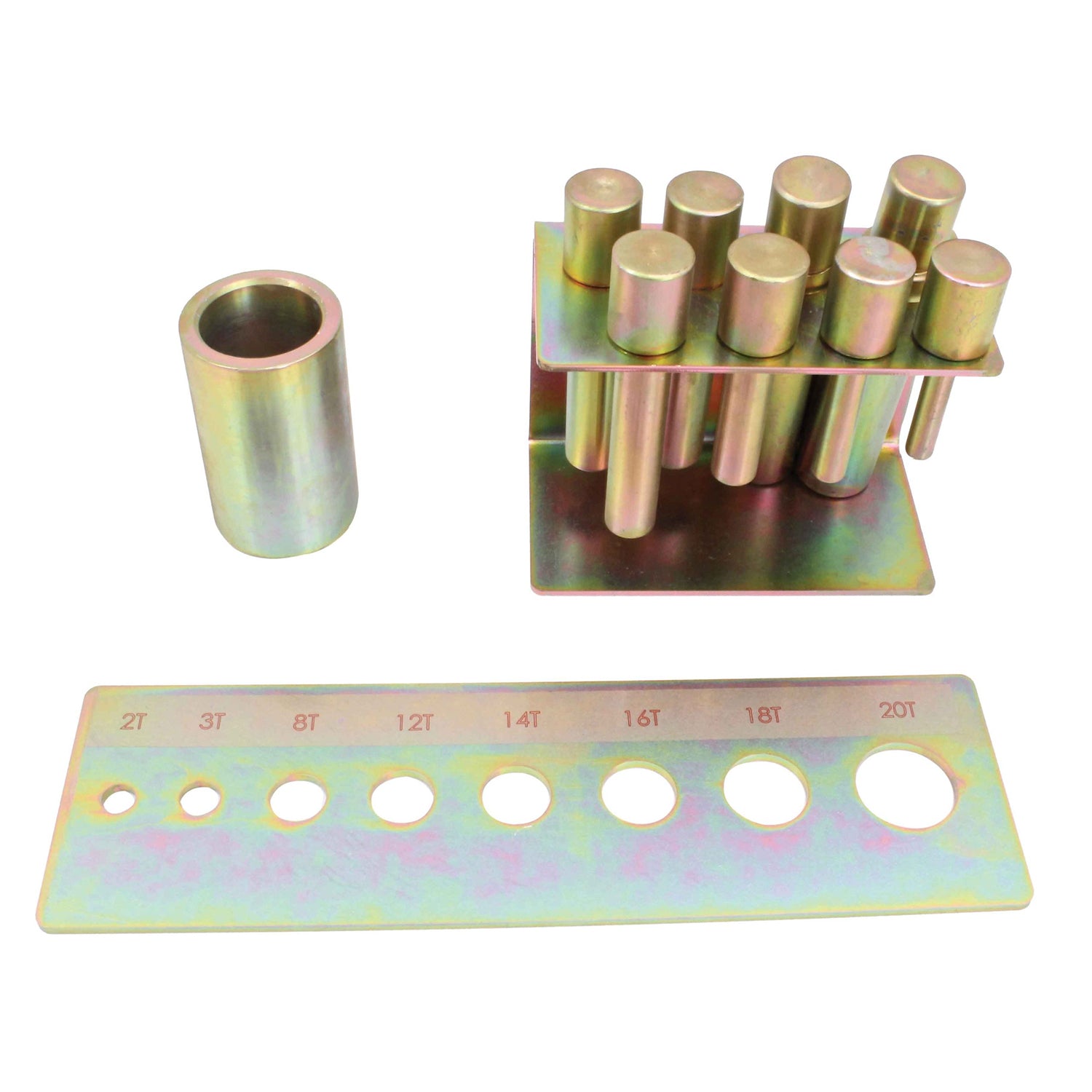 Set adaptori pentru presa hidraulica