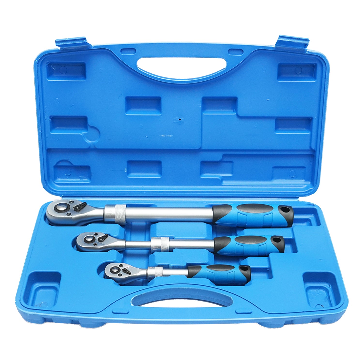 Set antrenor clichet reversibil extensibil 1/4 3/8 1/2