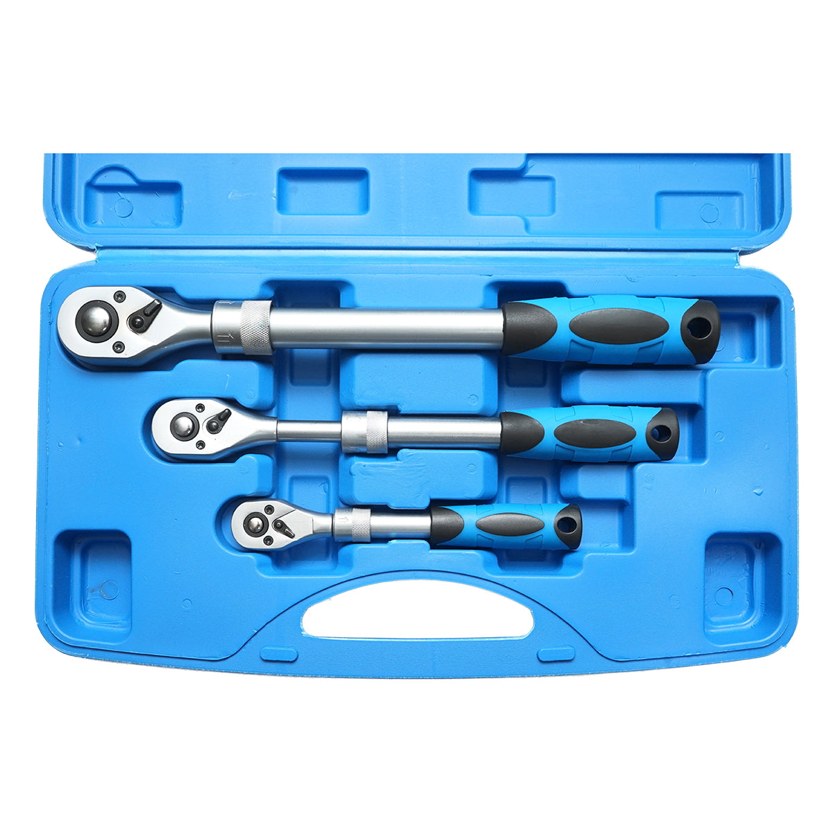 Set antrenor clichet reversibil extensibil 1/4 3/8 1/2