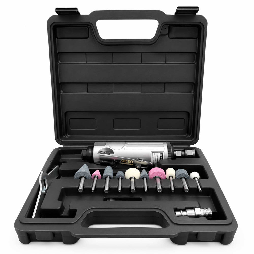 Set biax pneumatic cu accesorii GEBO TOOLS