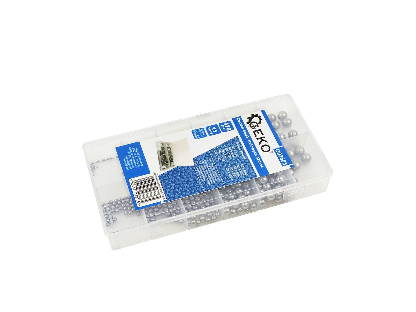 Set bile pentru rulmenti 470 piese GEKO