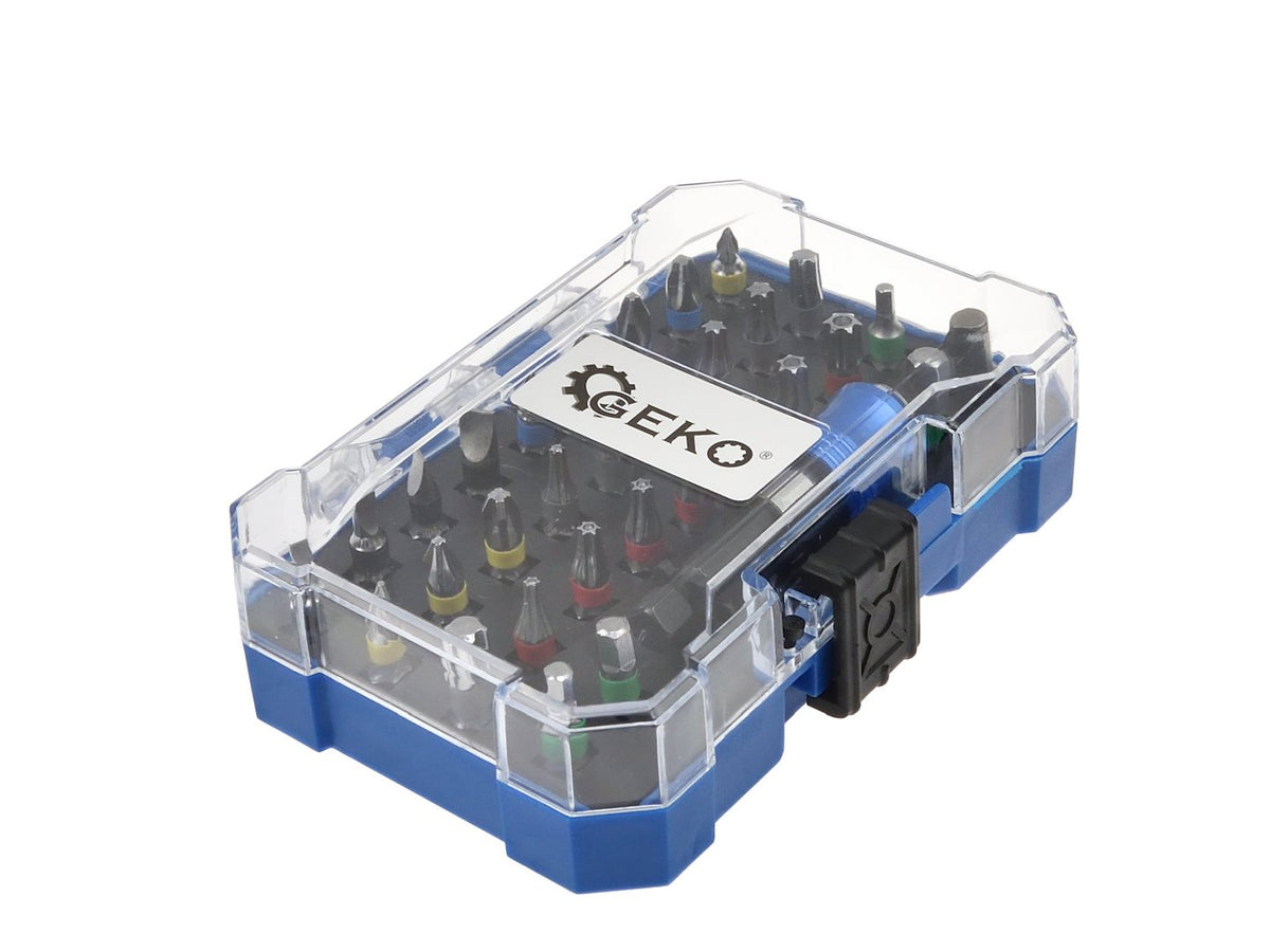 Set biti cu adaptor magnetic 32 piese GEKO
