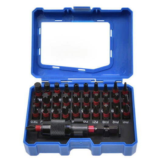 Set biti de impact cu adaptor magnetic 32 piese GEKO