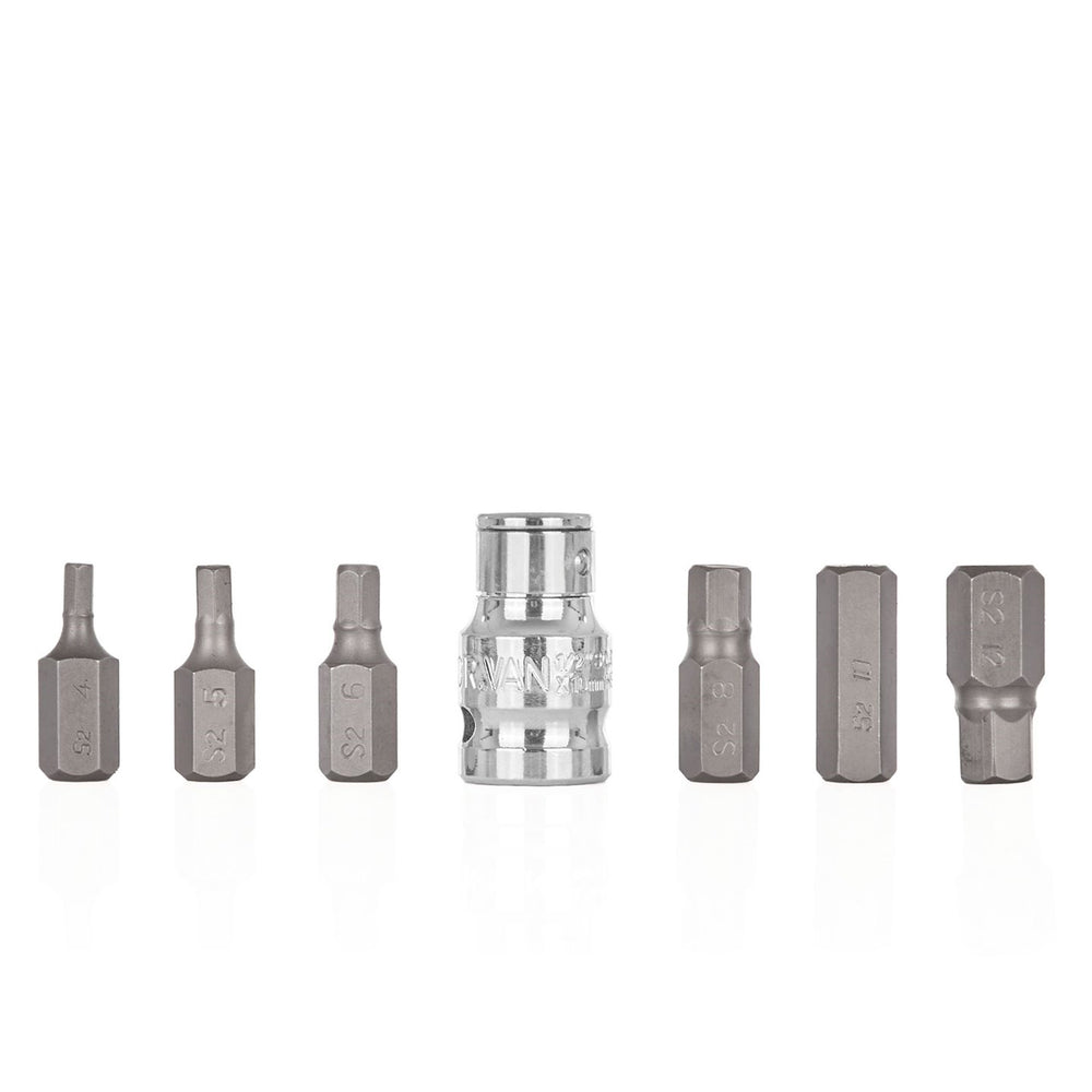 Set biti imbus cu adaptor h4-h12 7 piese GEKO