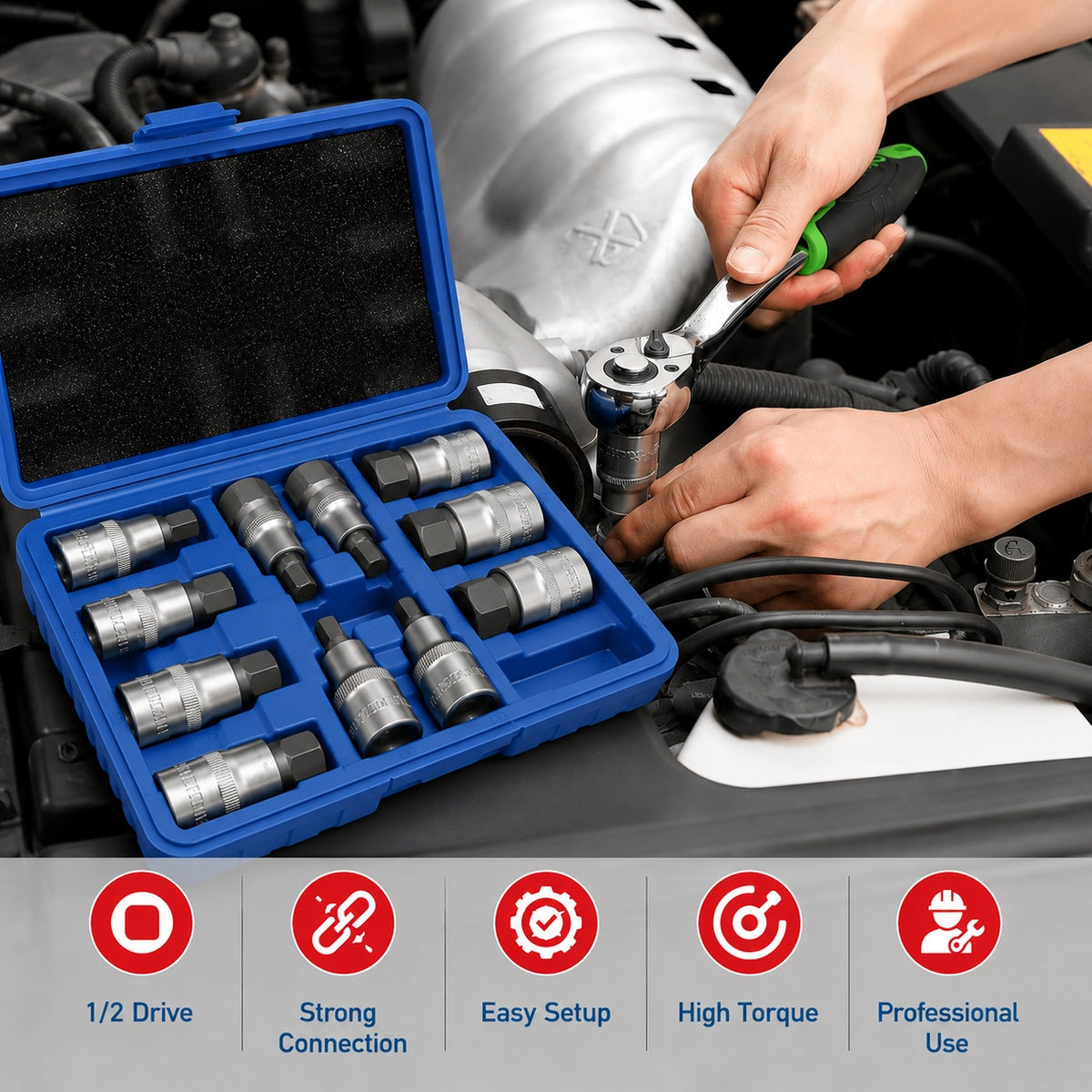 Set biti imbus t5-t22 GEBO TOOLS
