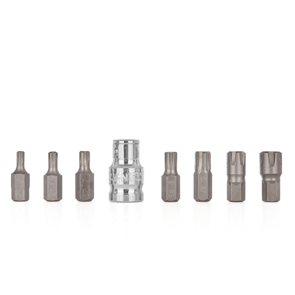 Set biti ribe cu adaptor m5-m14 8 piese GEKO