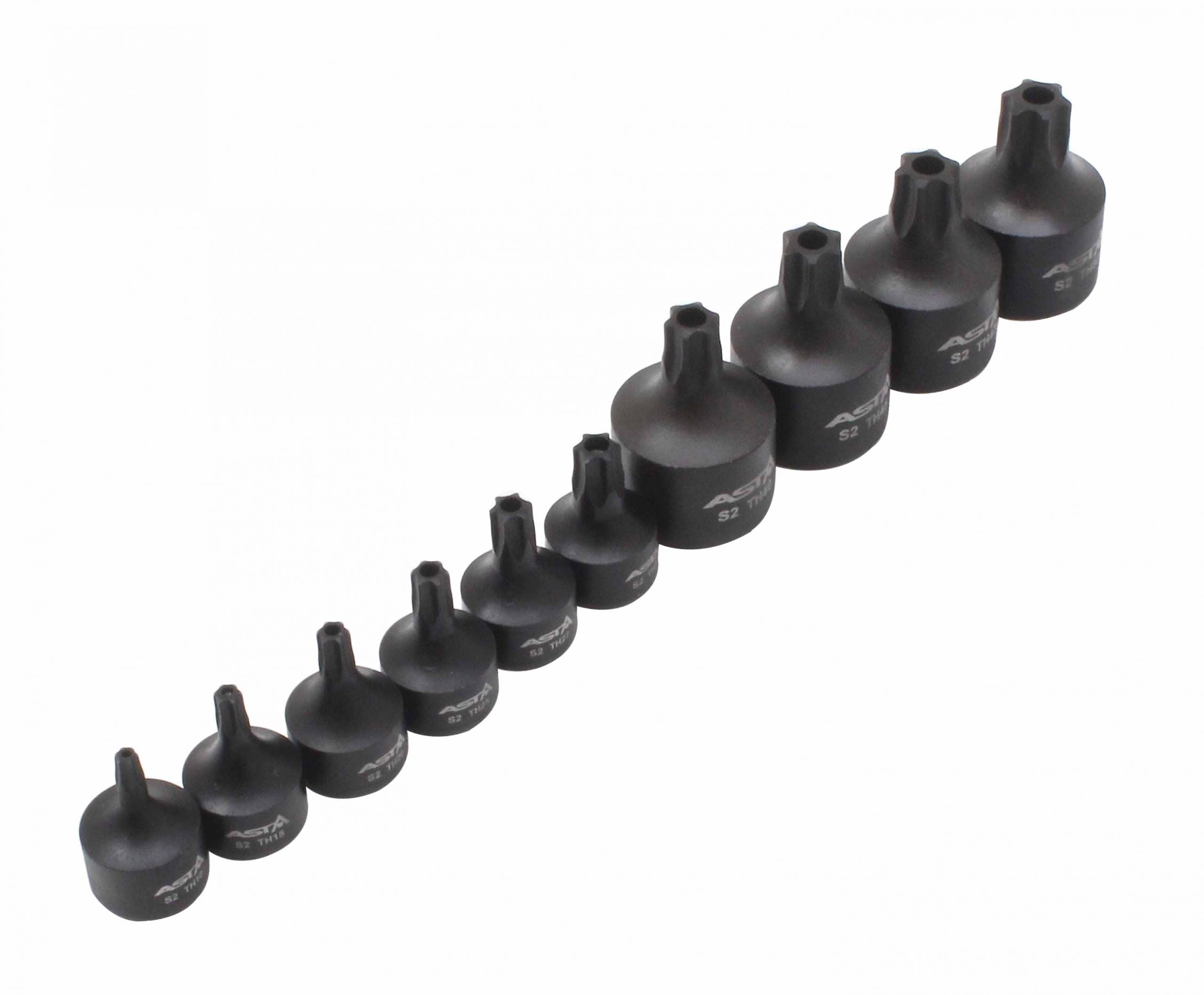 Set biti TORX de impact 1/4'' 3/8'' cu gaura
