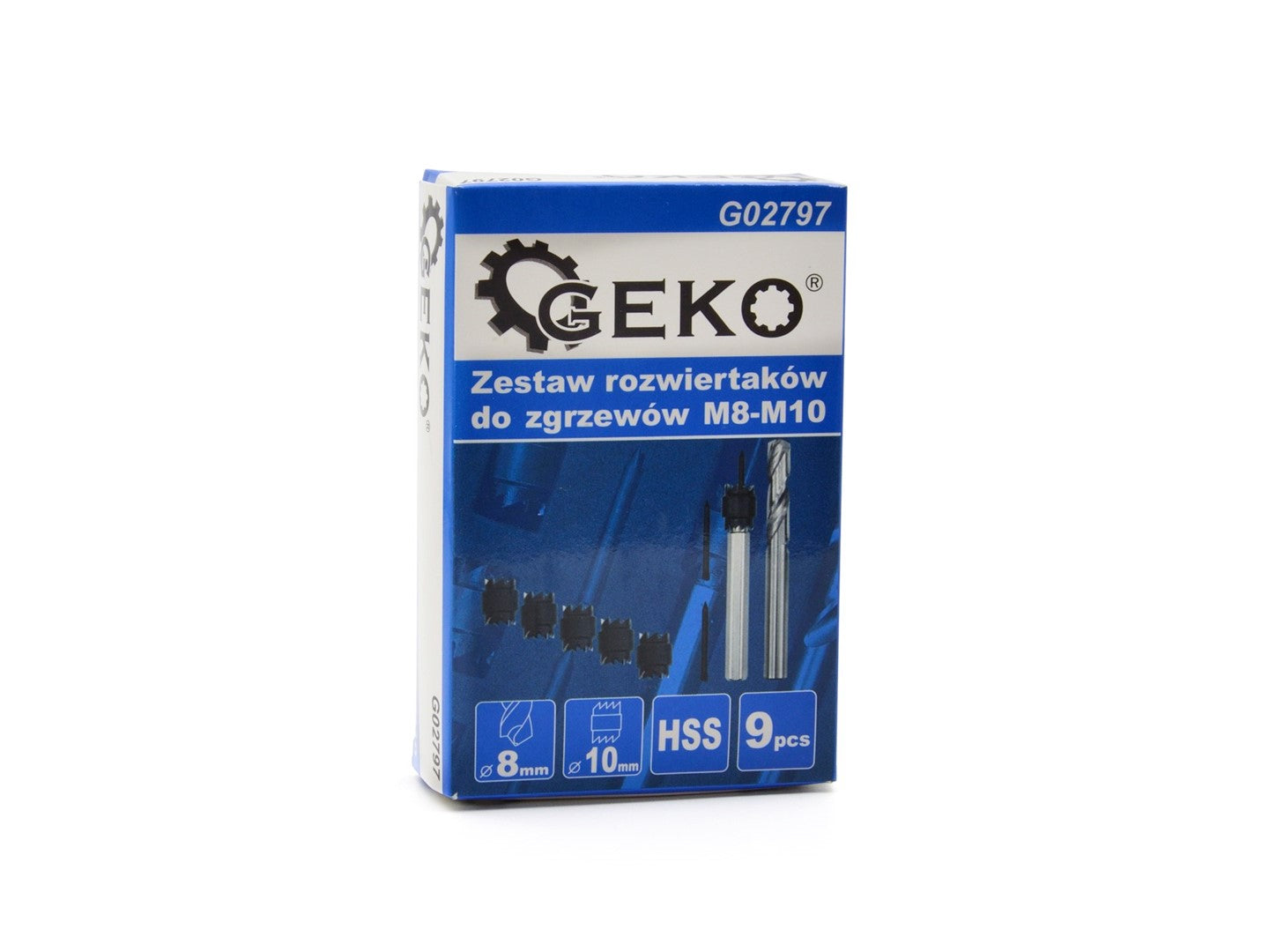 Set burghie pt puncte sudura m8-m10 9 piese GEKO