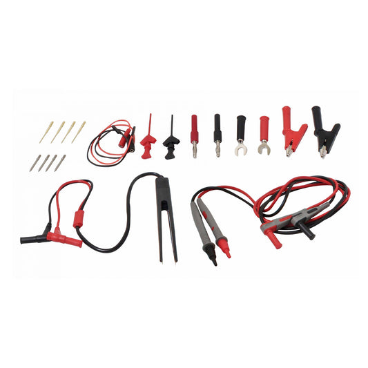 Set cabluri si accesorii pentru multimetru 21 piese SATRA
