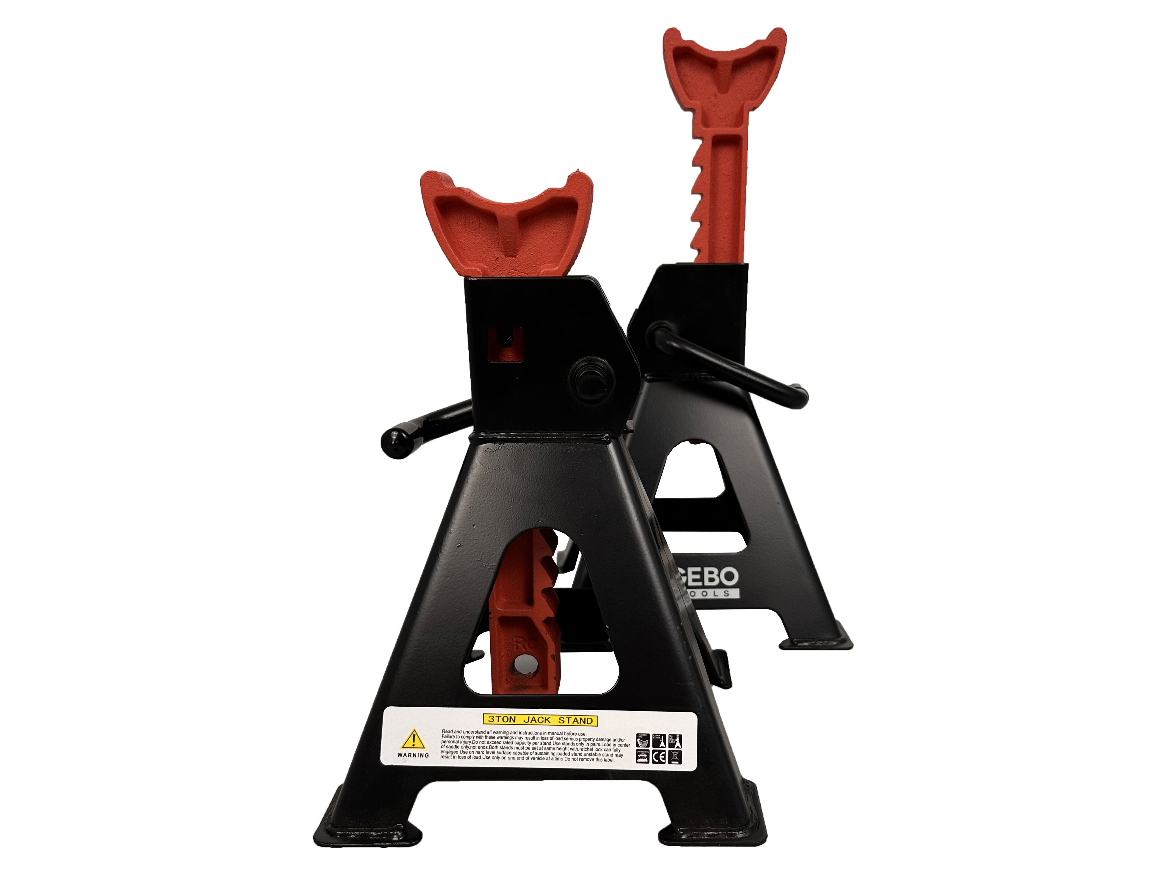 Set capre sustinere auto profesionale 3T suspendat suport auto GEBO TOOLS