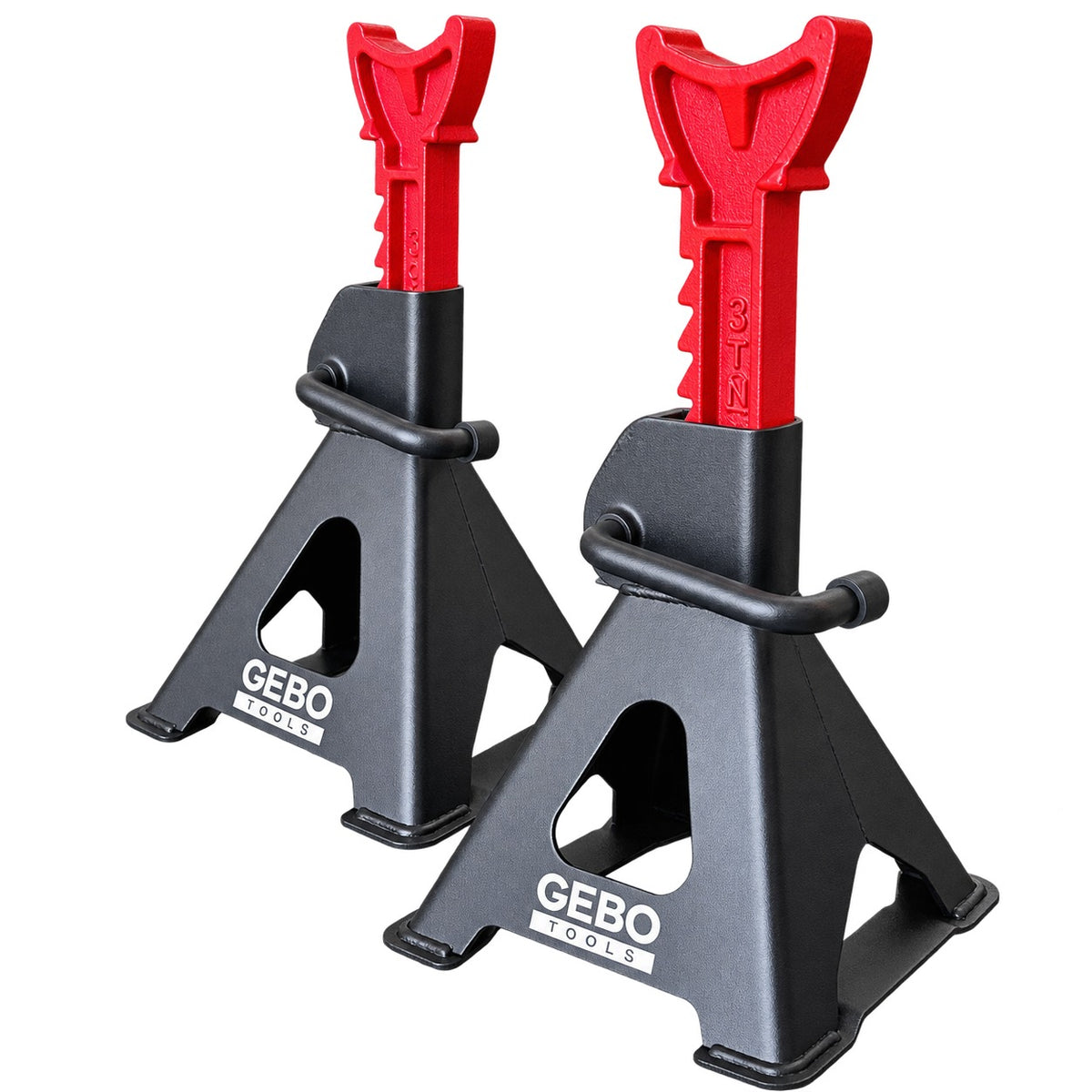 Set capre sustinere auto profesionale 3T suspendate suport auto GEBO TOOLS 2