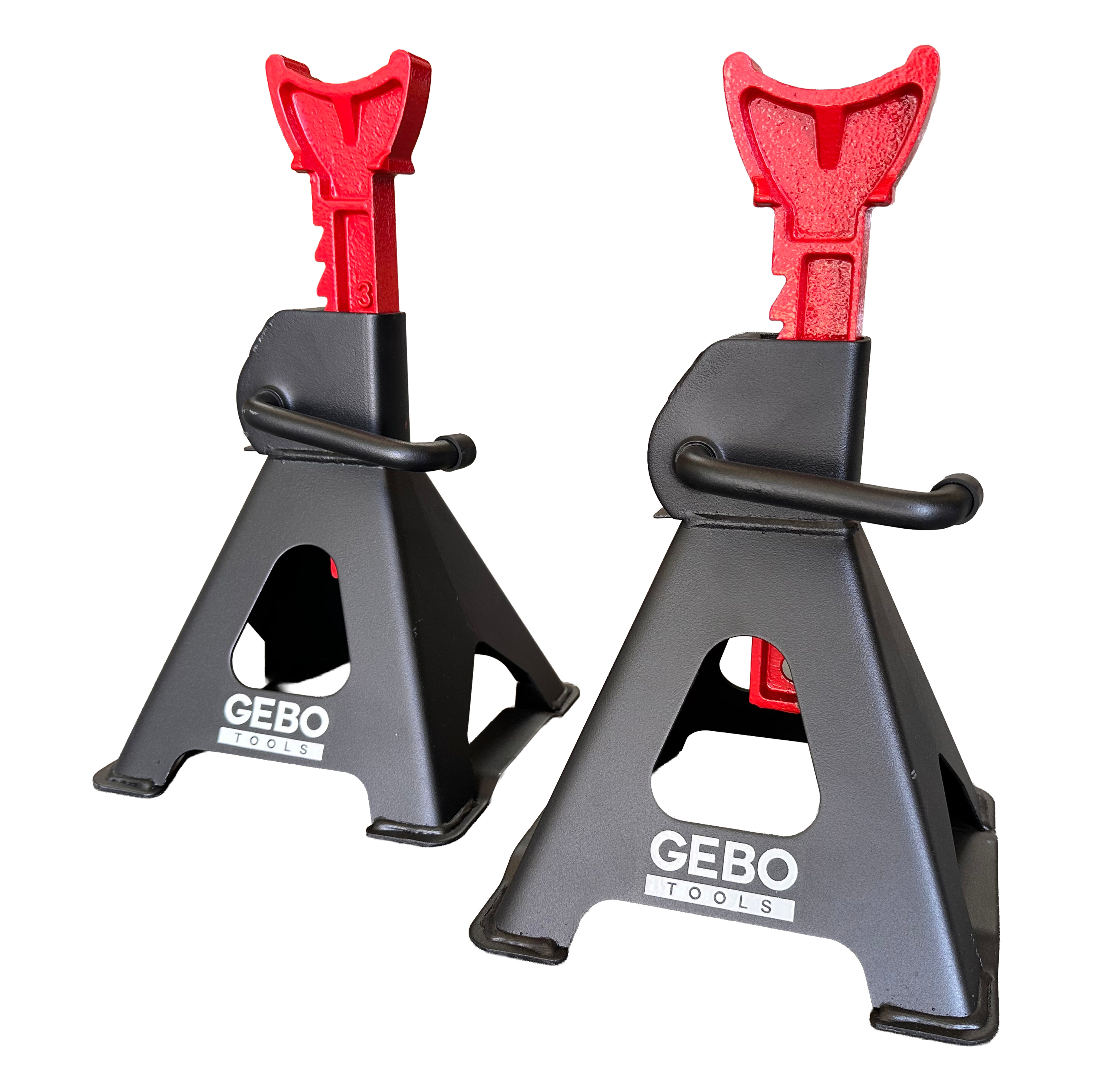 Set capre sustinere auto profesionale 3T suspendate suport auto GEBO TOOLS 2