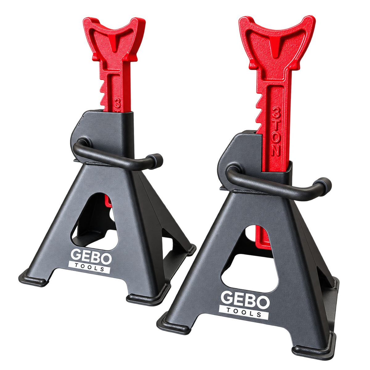 Set capre sustinere auto profesionale 3T suspendate suport auto GEBO TOOLS 2
