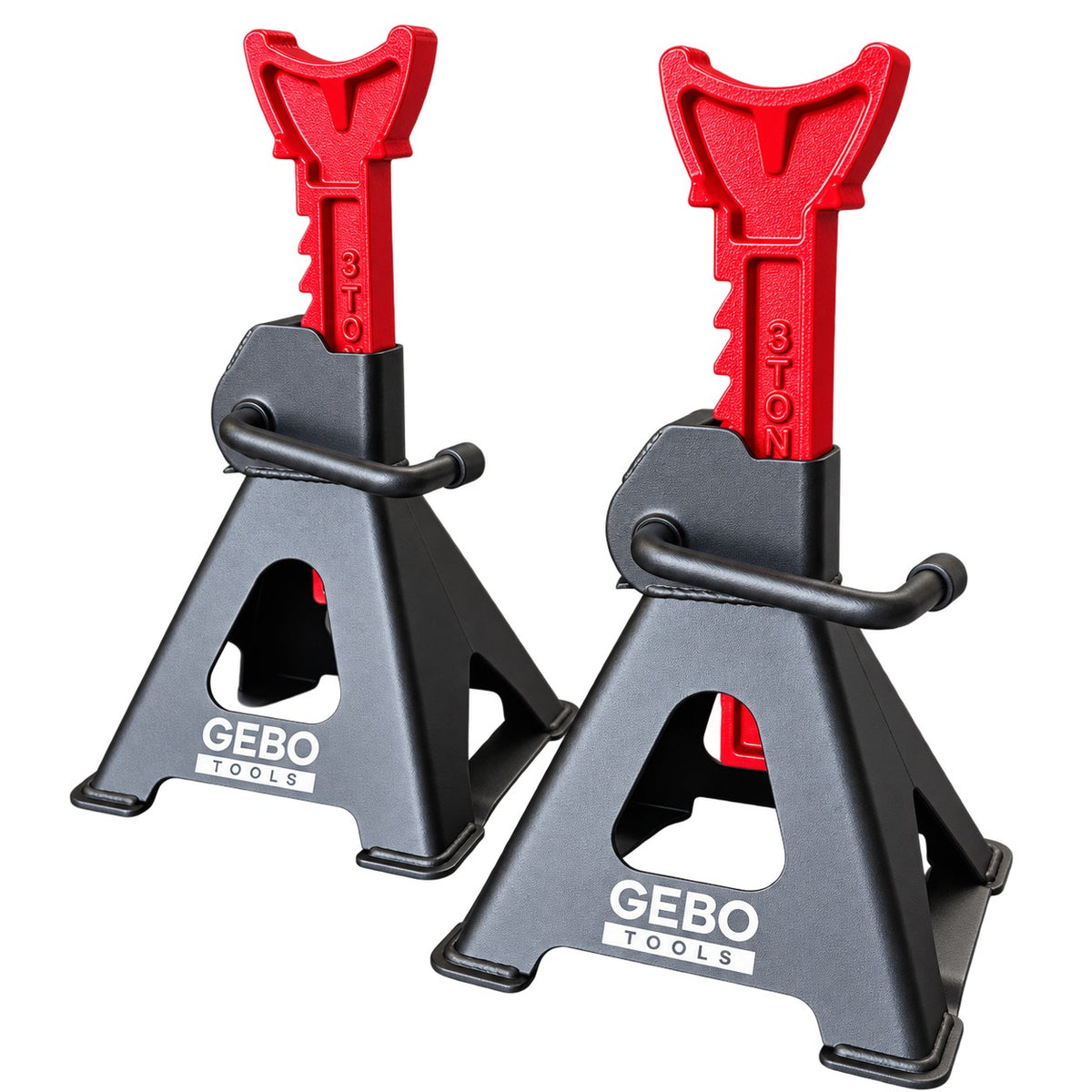 Set capre sustinere auto profesionale 3T suspendate suport auto GEBO TOOLS 2