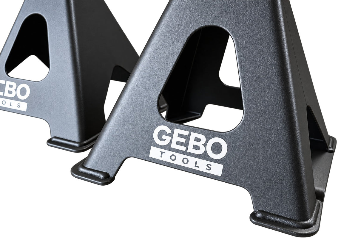 Set capre sustinere auto profesionale 3T suspendate suport auto GEBO TOOLS 2