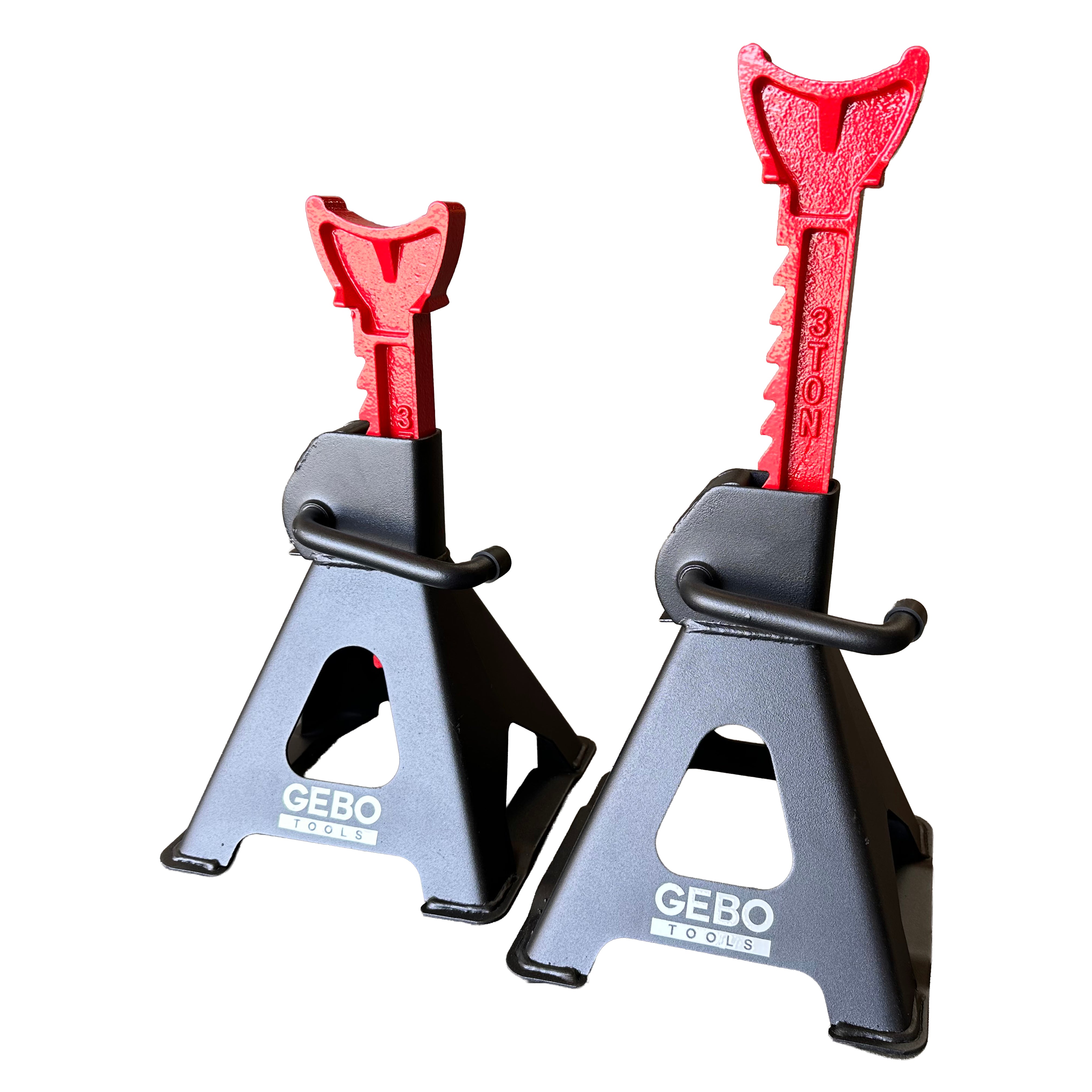 Set capre sustinere auto profesionale 3T suspendate suport auto GEBO TOOLS 2