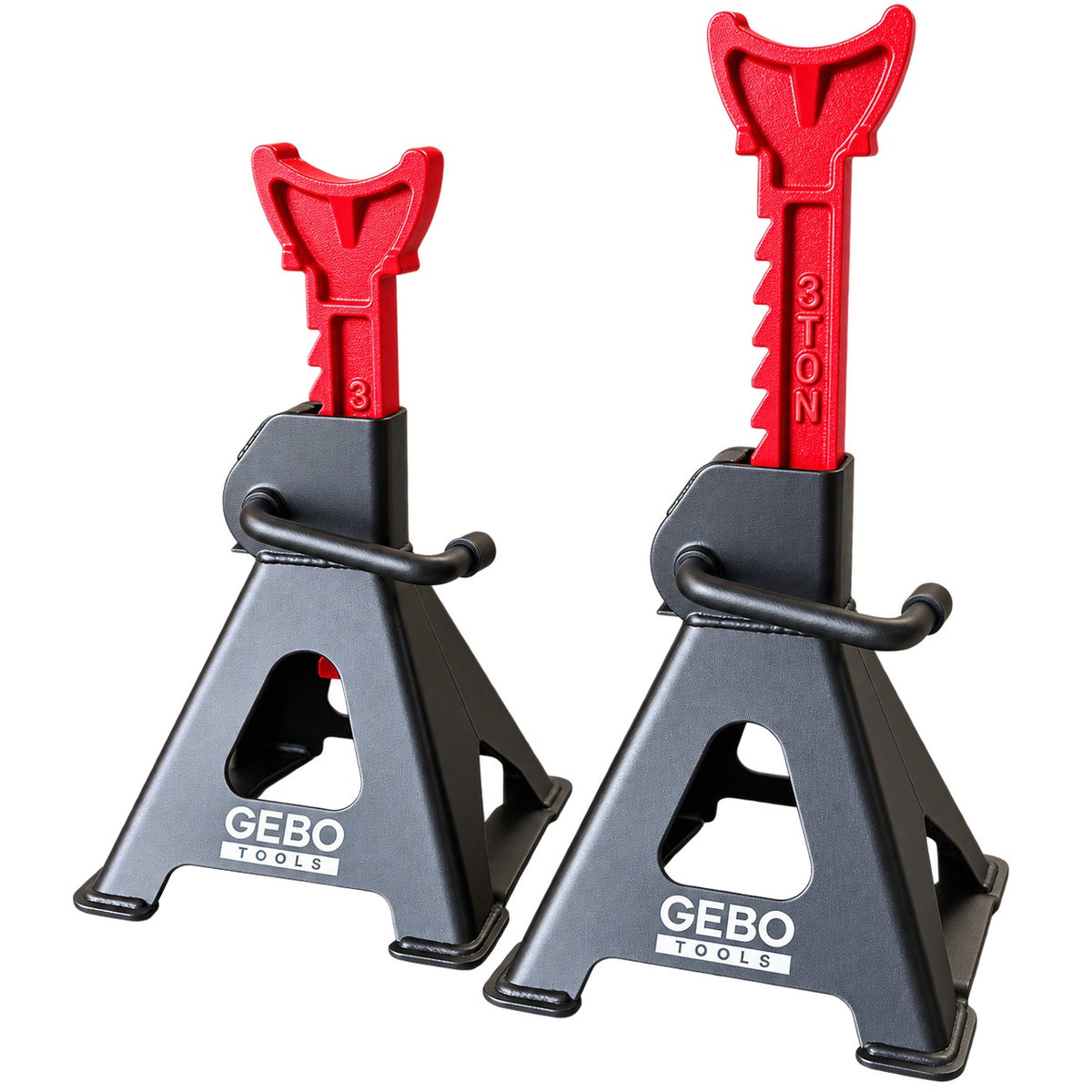 Set capre sustinere auto profesionale 3T suspendate suport auto GEBO TOOLS 2
