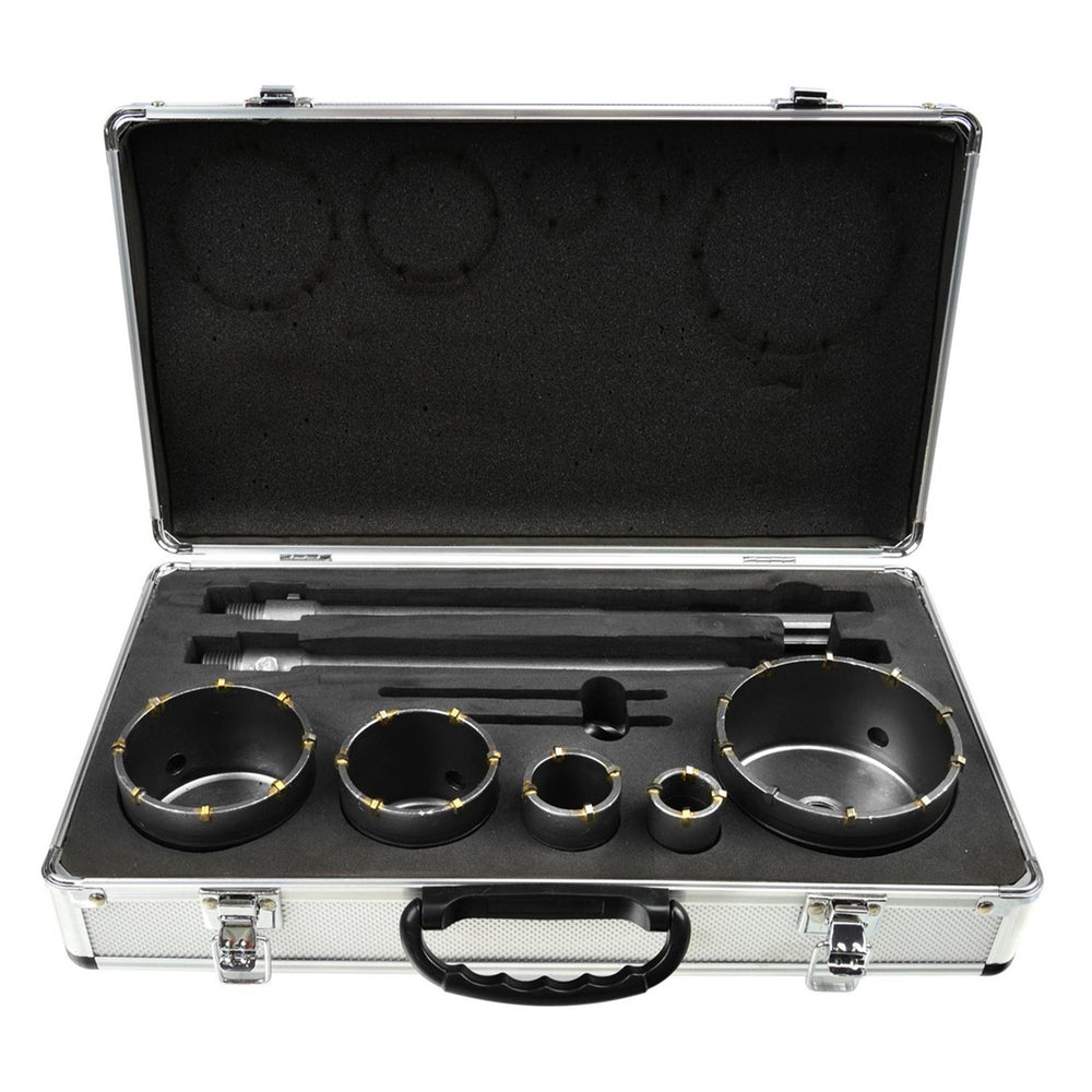 Set carote pentru beton 9 piese