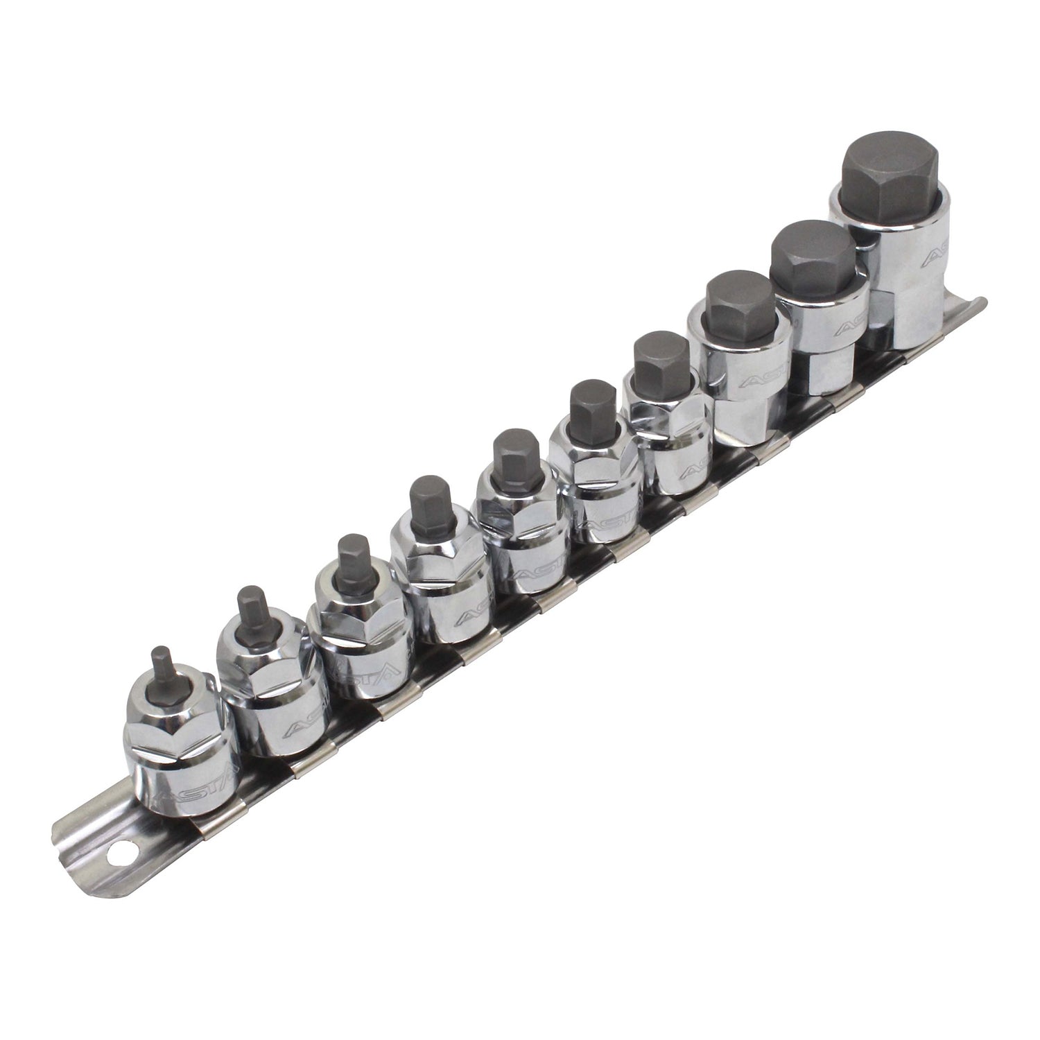 Set chei biti imbus hexagon h3-h14 3/8-1/2 10 piese