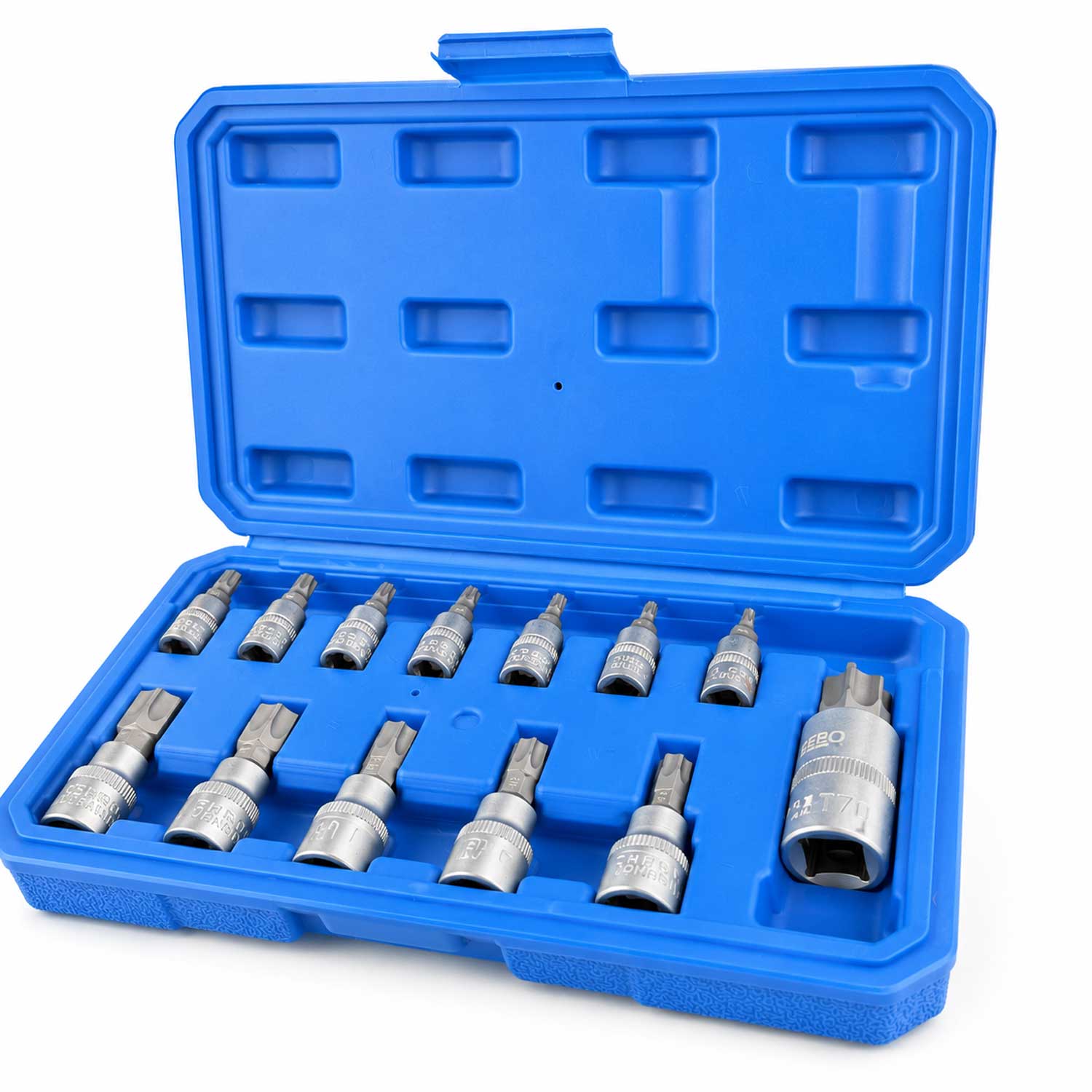 Set chei biti TORX in 5 colturi ts8-ts60 12 piese GEBO TOOLS
