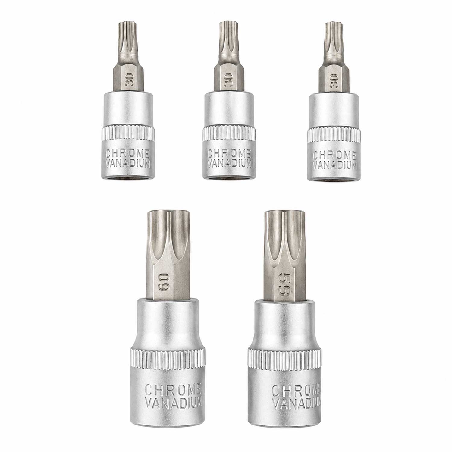 Set chei biti TORX in 5 colturi ts8-ts60 12 piese GEBO TOOLS