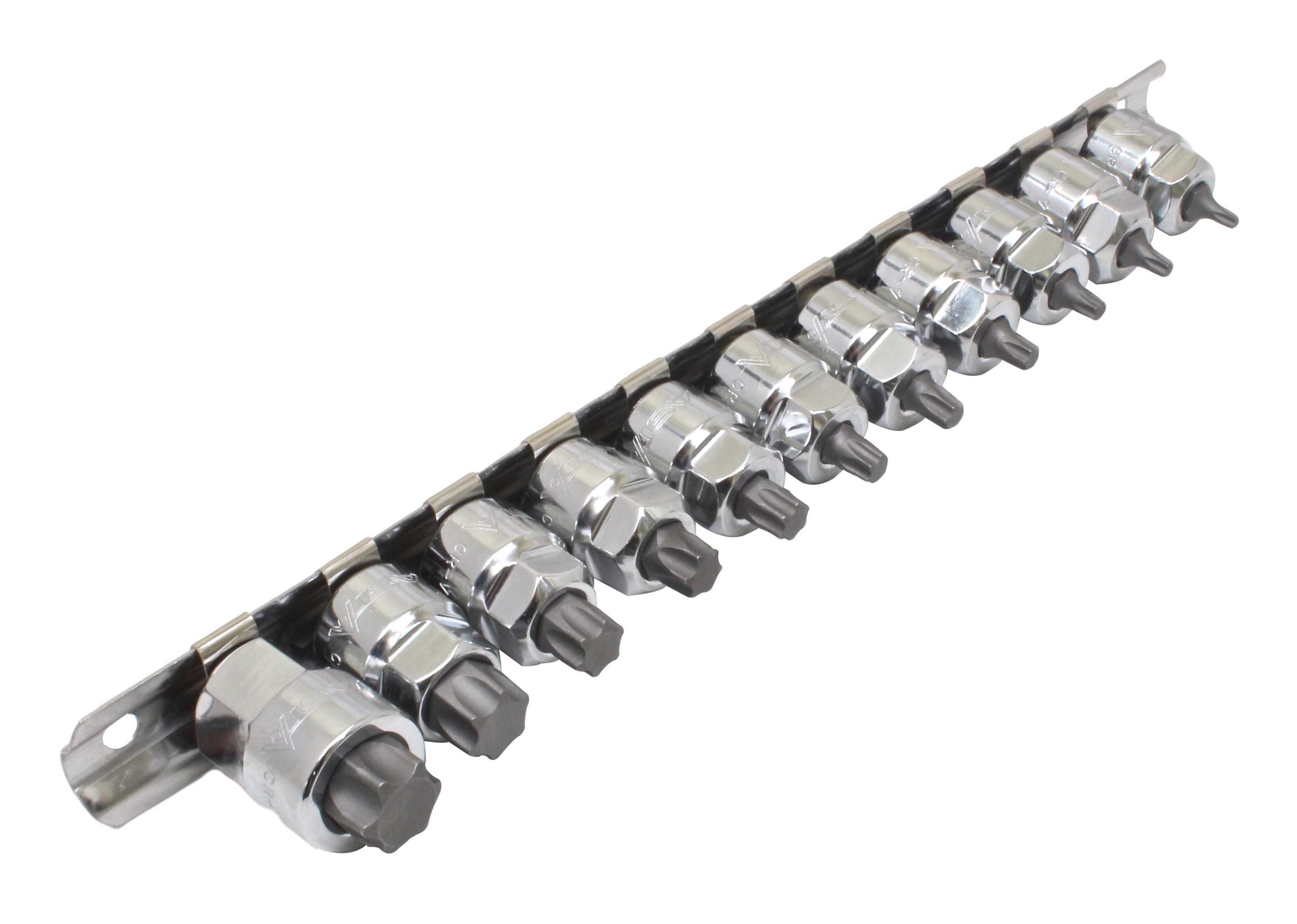 Set chei biti TORX t10-t60 3/8 11 piese