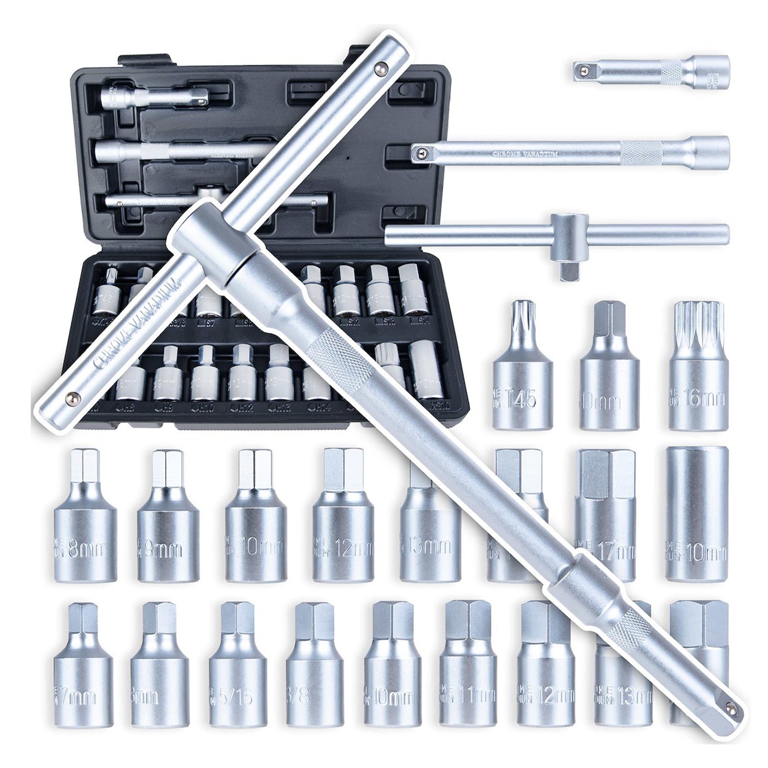 Set chei buson baie ulei 23 bucati, GEKO