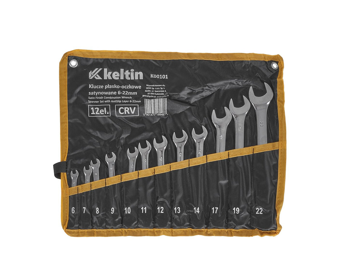 Set chei combinate 6-22mm 12 piese KELTIN