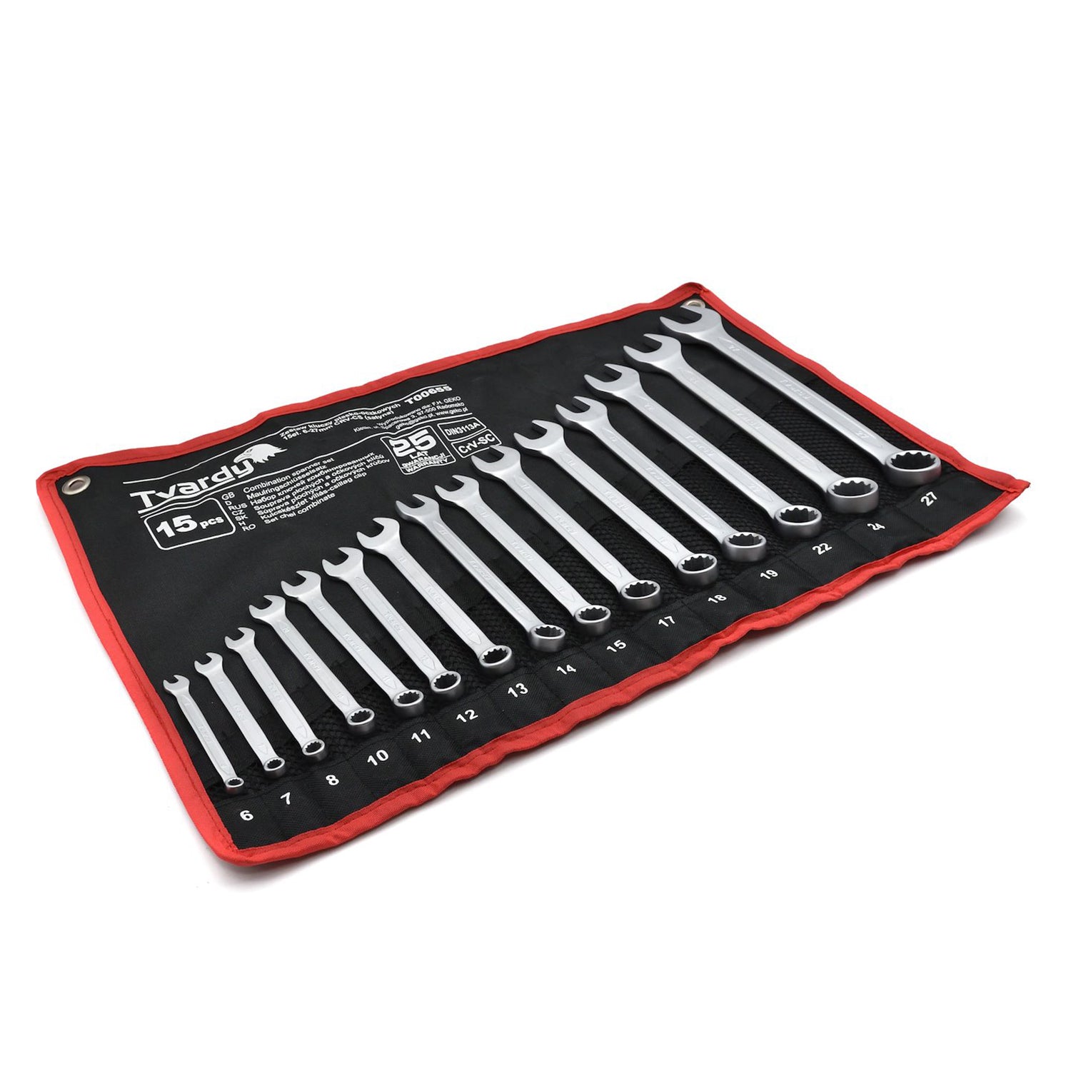 Set chei combinate 6-27mm 15 piese TVARDY