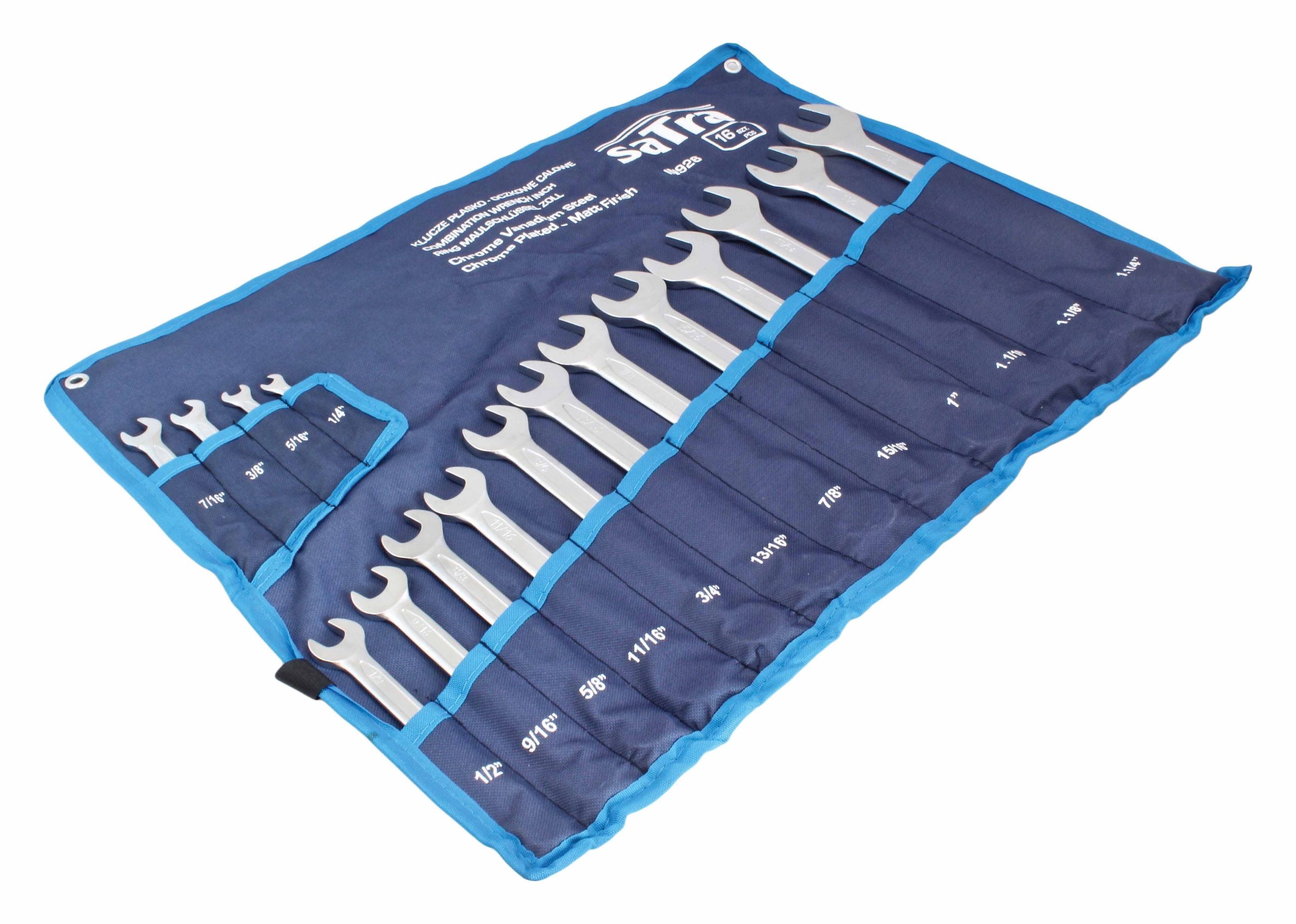 Set chei combinate in inch 16 piese